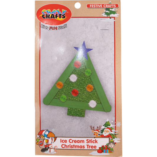 Ice Cream Stick Christmas Tree