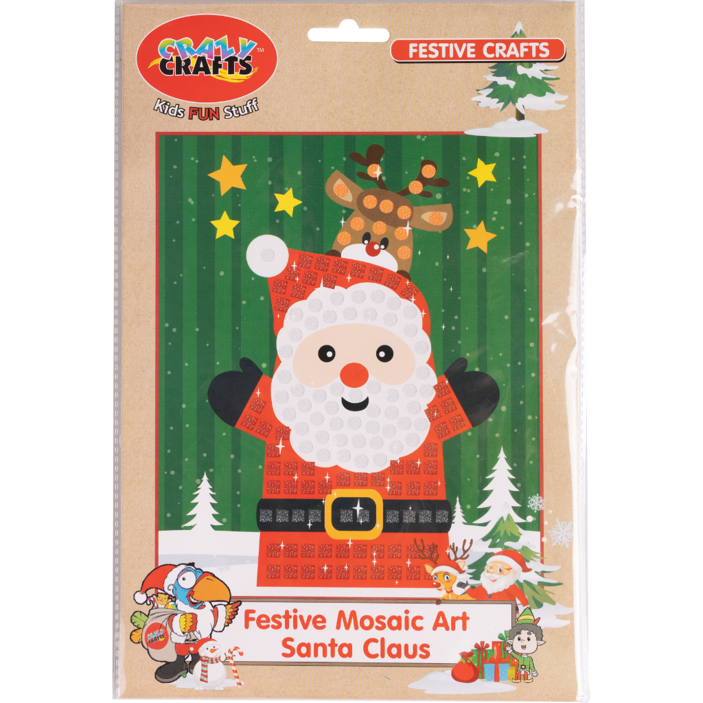 Mosaic Art - Santa