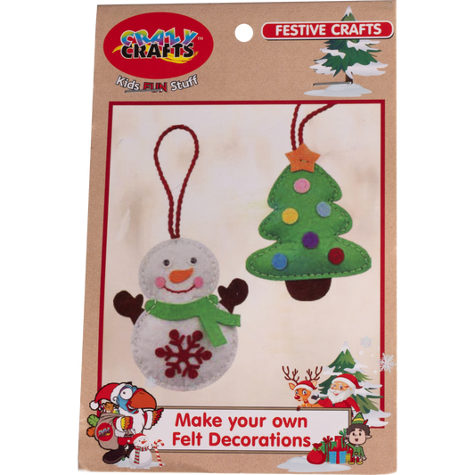 Festive Crafts - MYO Felt Decorations