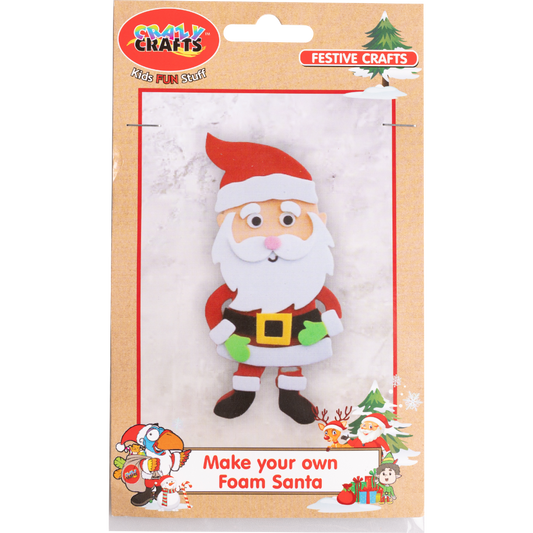 Festive Crafts - MYO Foam Santa