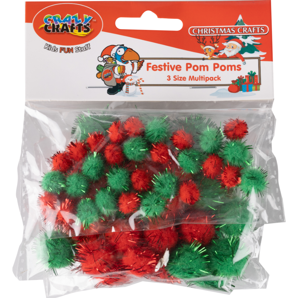 Festive Pom Pom Multipack