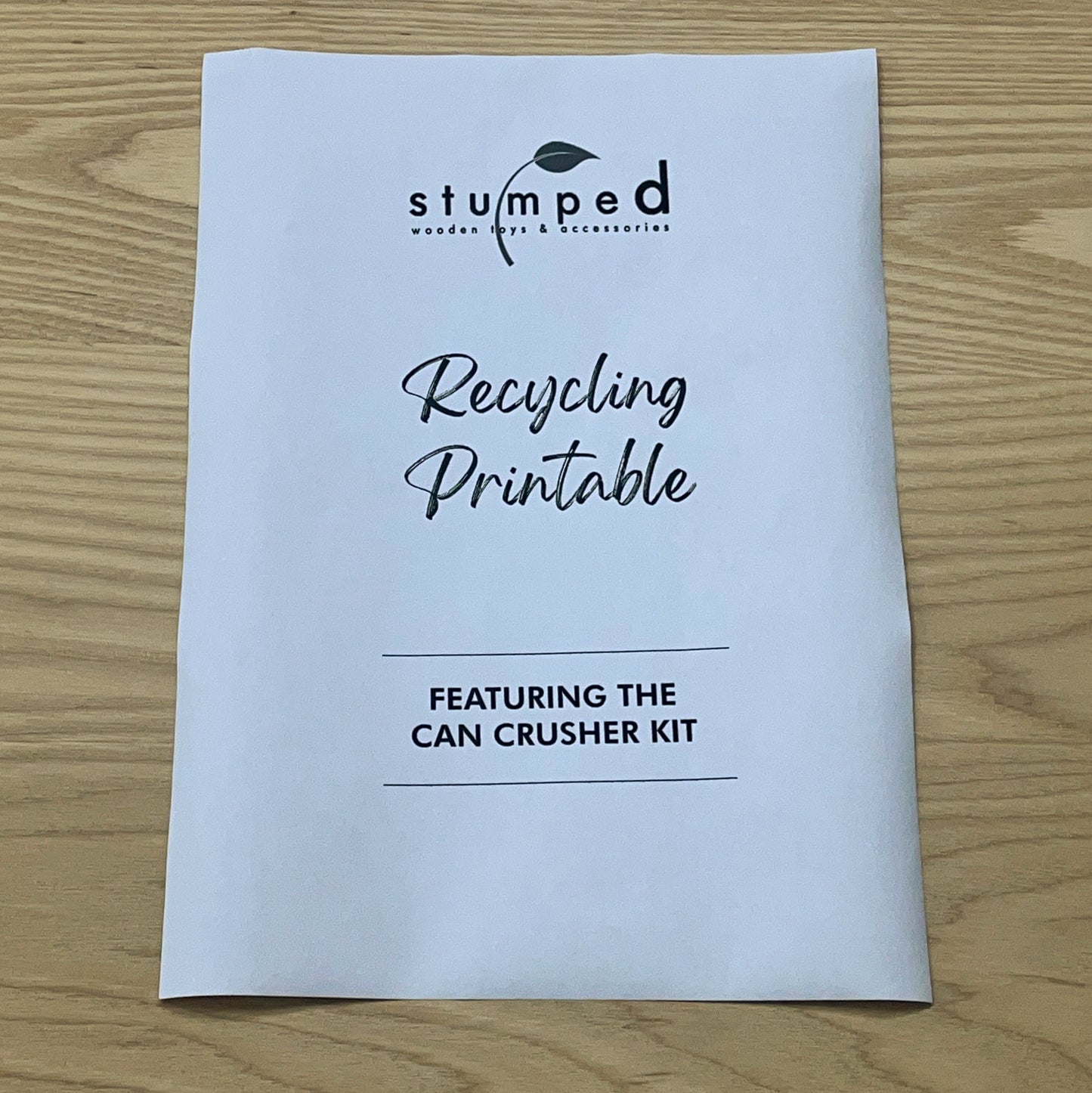 Recycling Printable (Digital Download)