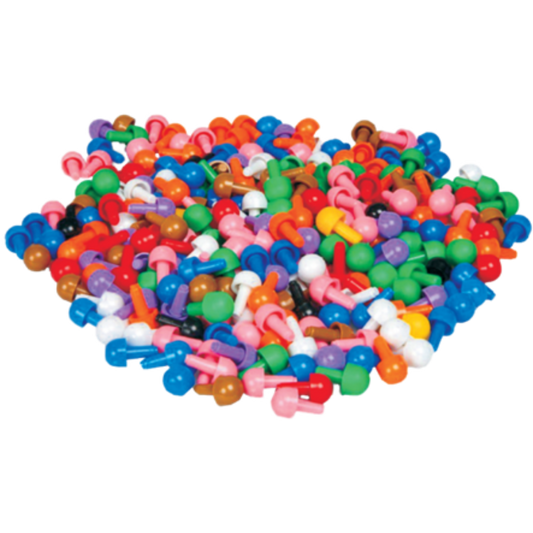 Pegs 250 in a Bag (10 Colours)