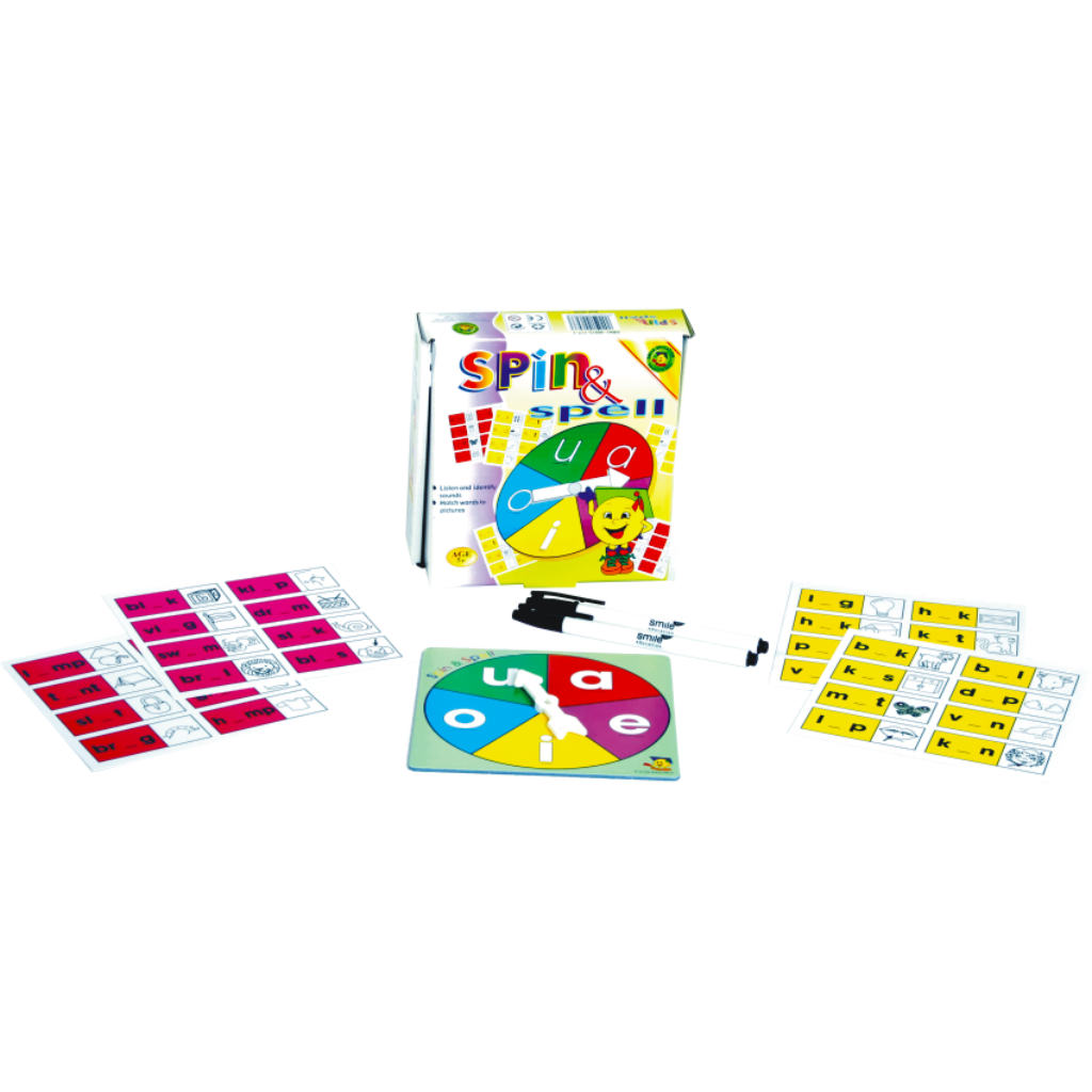 Spin & Spell - English