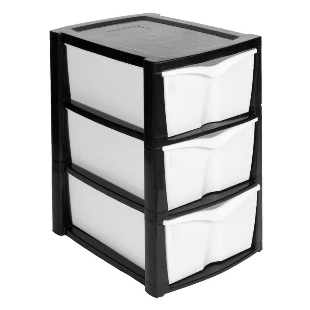 3 Drawer Storage Unit GLOSS