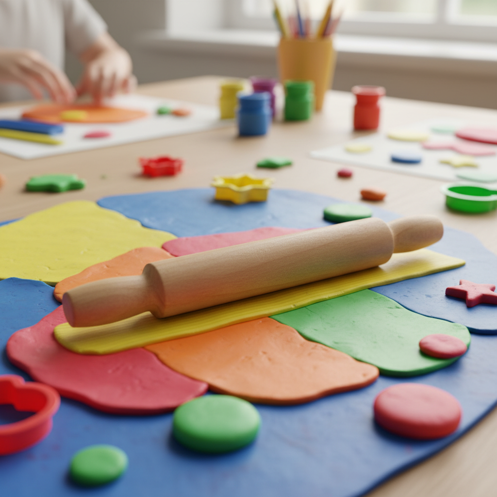 Wooden Clay Roller
