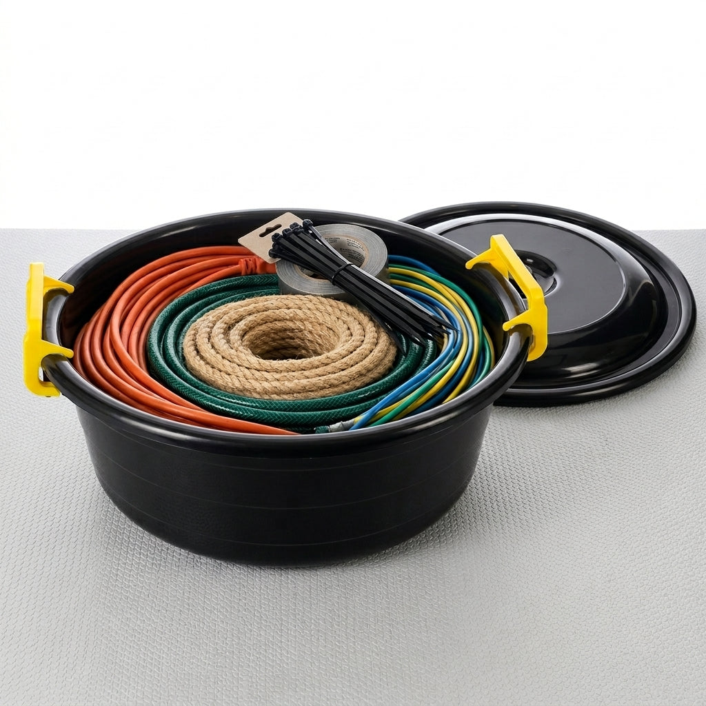 Big Jim 40L Round Storage Black