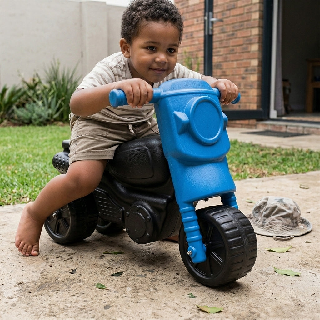 Kids Ride On Scooter. Stable First Bike for Toddlers (Black)