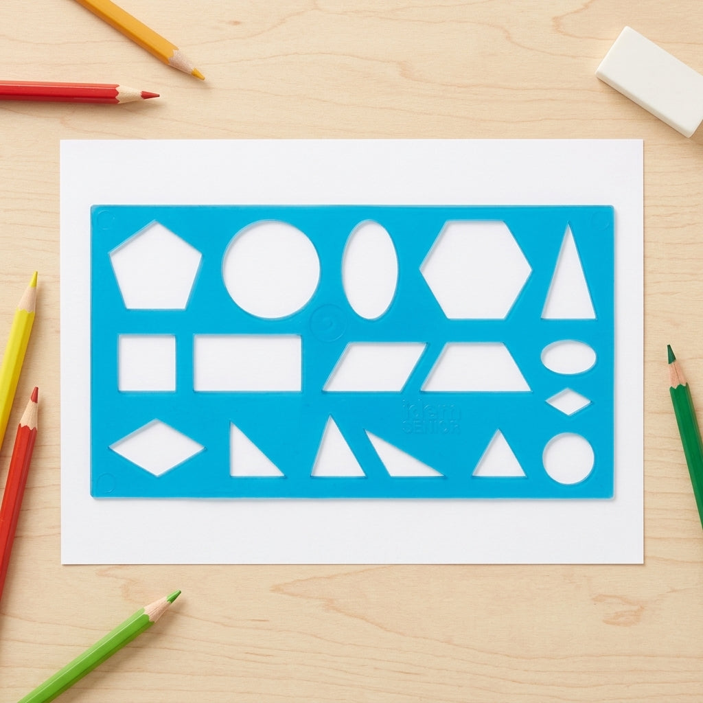 Senior Stencil Set (10pc) for Neat School Projects & Drawings
