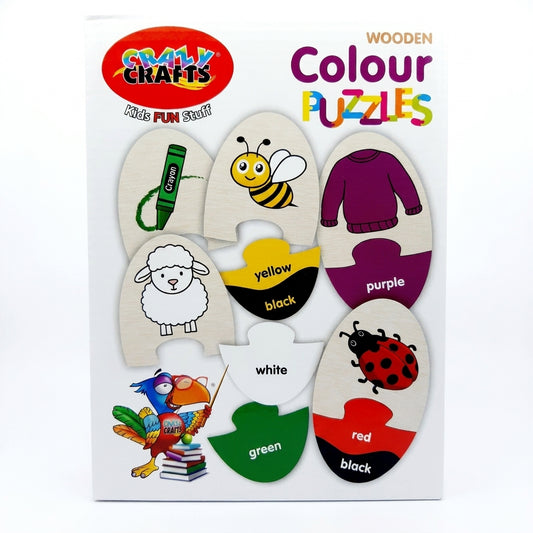 Craft-Ucation Puzzle English - Colour (40 Pieces)