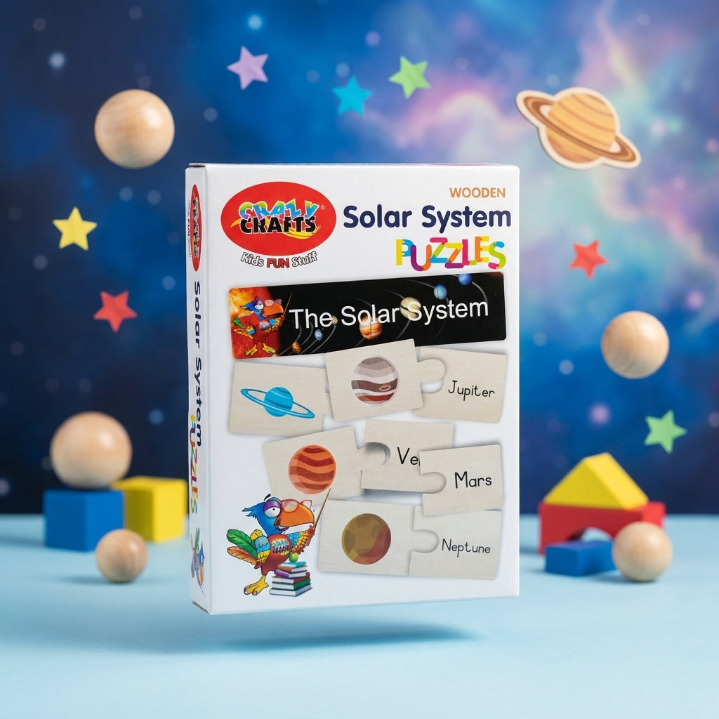 Craft-Ucation Puzzle English - Solar System (33 Pieces)