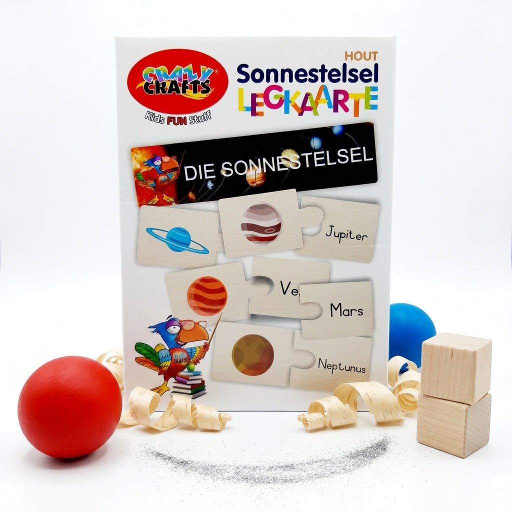 Craft-Ucation Puzzle Afrikaans - Sonnestelsel (33 Pieces)