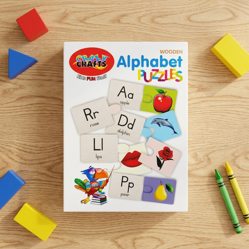 Craft-Ucation Puzzles Afrikaans - Alfabet (52 Pieces)
