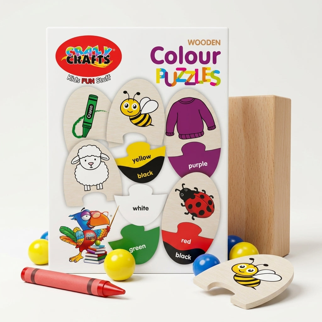 Craft-Ucation Puzzle English - Colour (40 Pieces)
