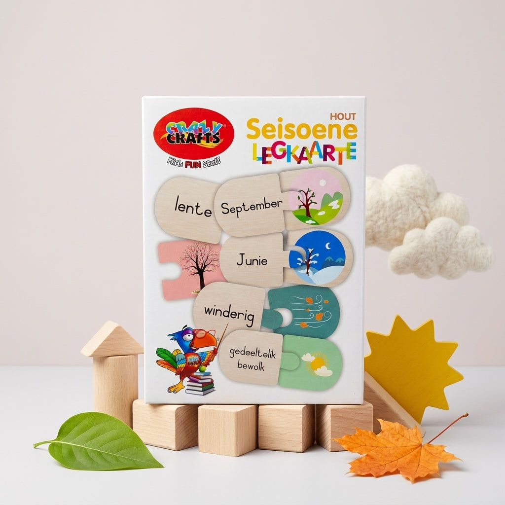 Craft-Ucation Puzzle Afrikaans - Seisoene (54 Pieces)
