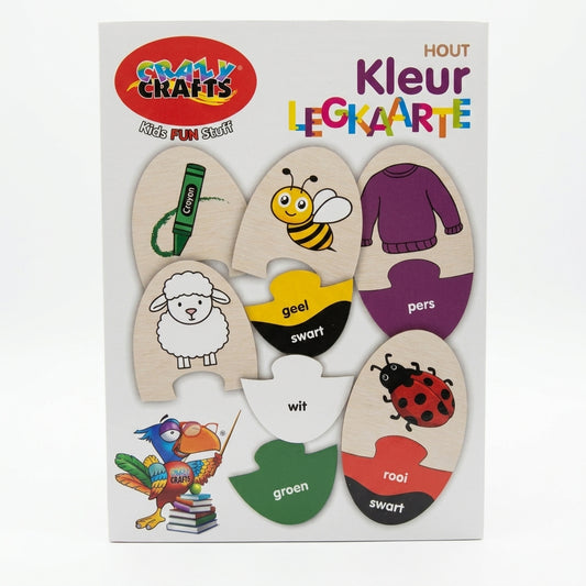 Craft-Ucation Puzzle Afrikaans - Kleur (40 Pieces)