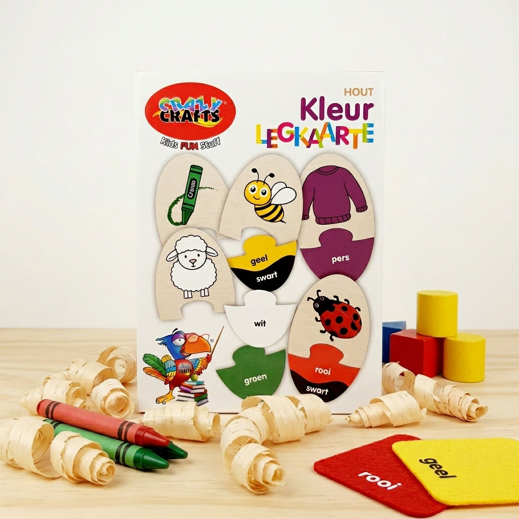 Craft-Ucation Puzzle Afrikaans - Kleur (40 Pieces)