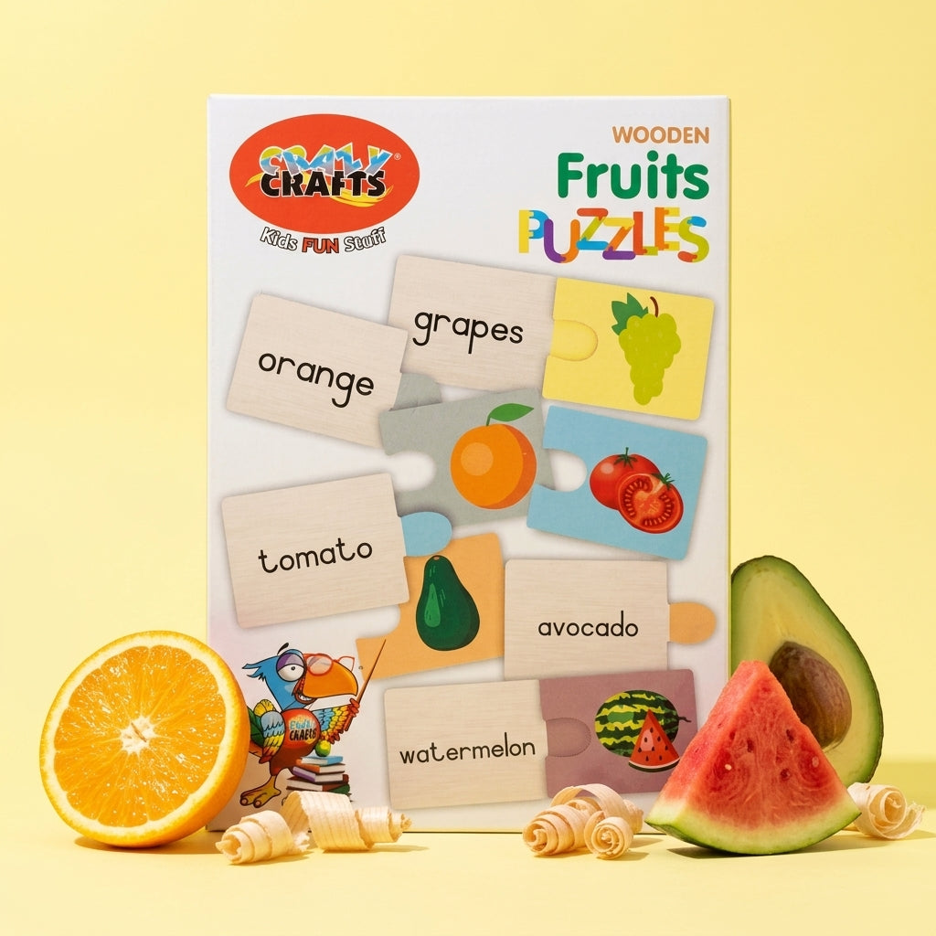Craft-Ucation Puzzles English - Fruits (60 Pieces)