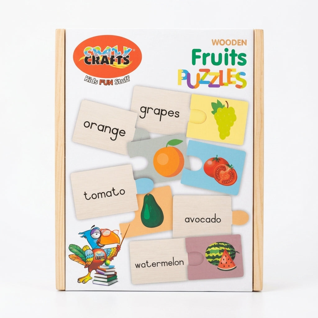 Craft-Ucation Puzzles English - Fruits (60 Pieces)