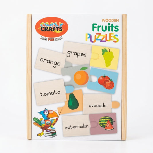 Craft-Ucation Puzzles English - Fruits (60 Pieces)