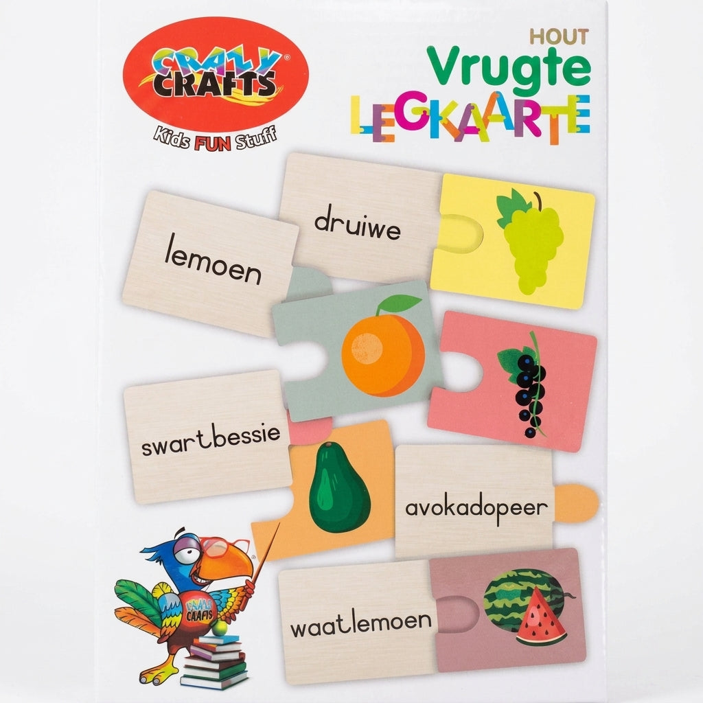 Craft-Ucation Puzzles Afrikaans - Vrugte (60 Pieces)