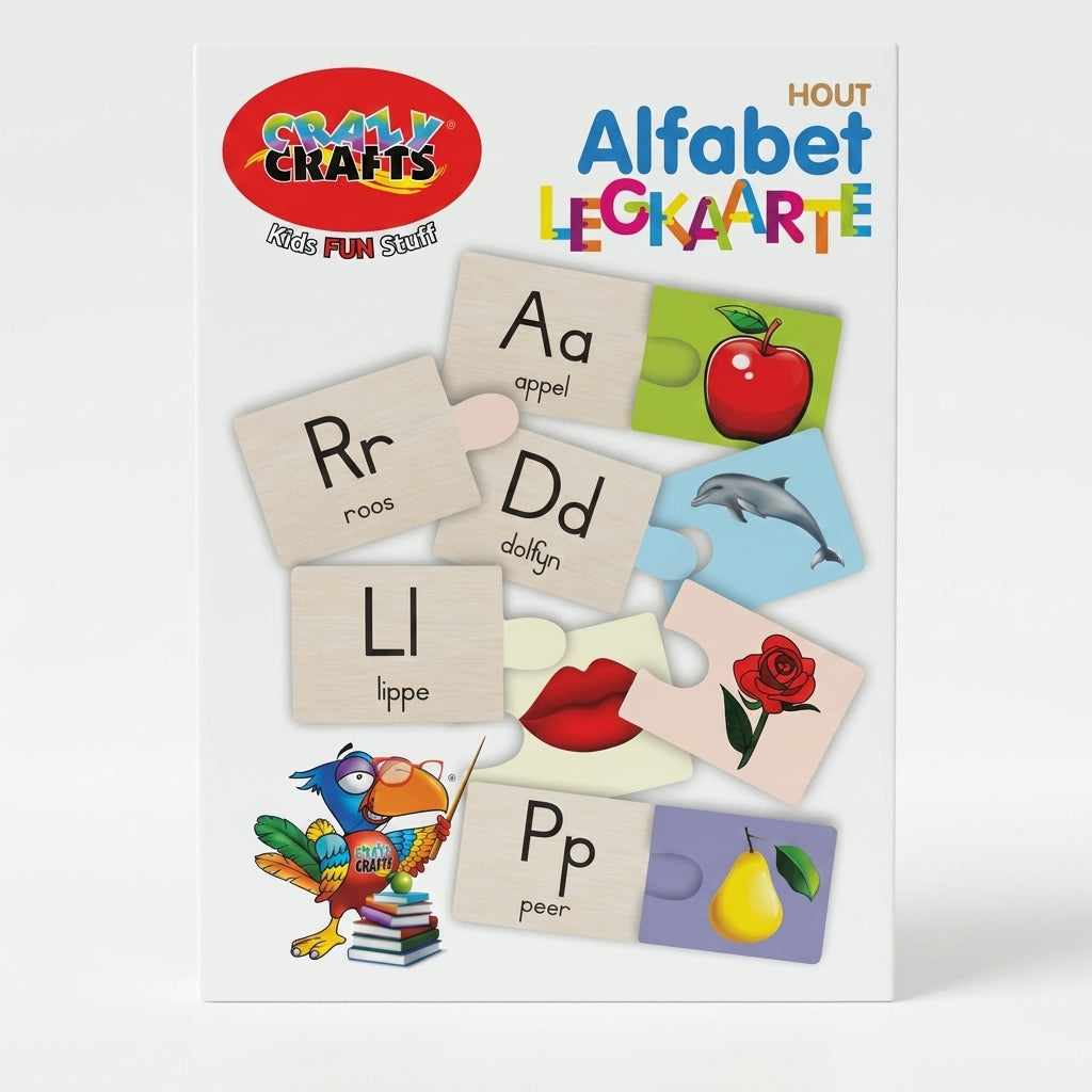 Craft-Ucation Puzzles Afrikaans - Alfabet (52 Pieces)