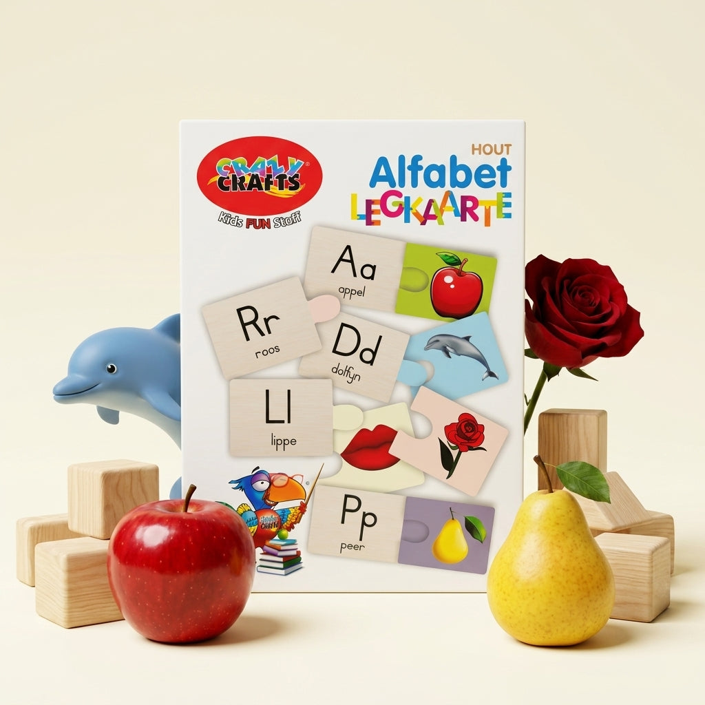 Craft-Ucation Puzzles Afrikaans - Alfabet (52 Pieces)