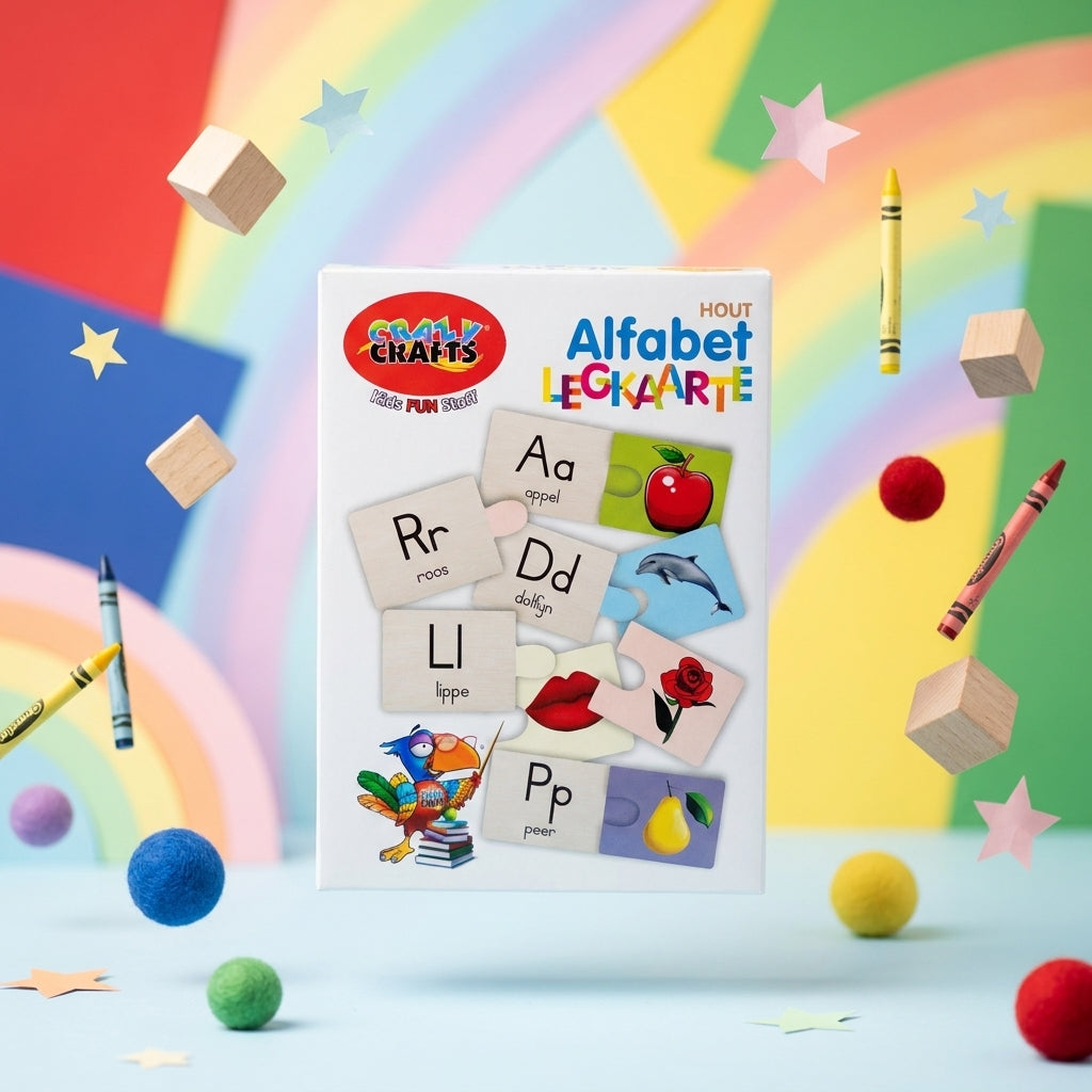 Craft-Ucation Puzzles Afrikaans - Alfabet (52 Pieces)