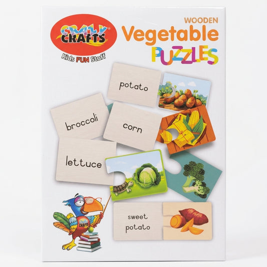 Craft-Ucation Puzzle English - Vegetables (60 Pieces)