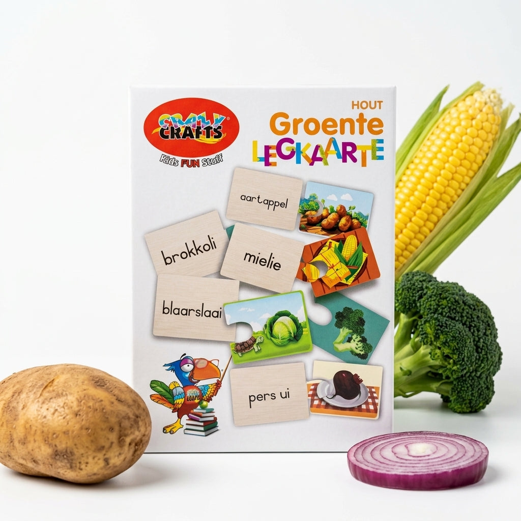 Craft-Ucation Puzzle Afrikaans - Groente (60 Pieces)