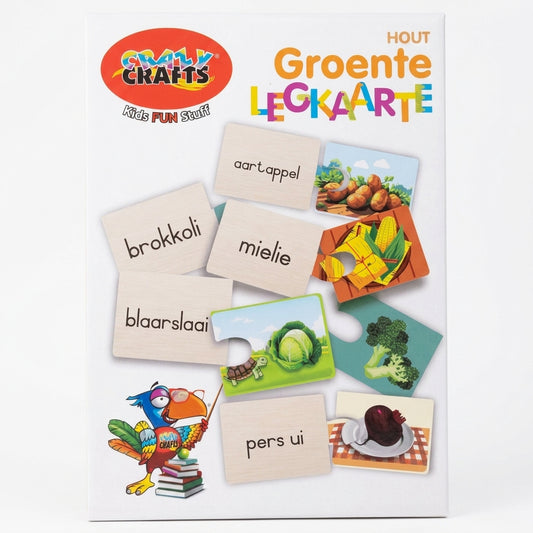 Craft-Ucation Puzzle Afrikaans - Groente (60 Pieces)