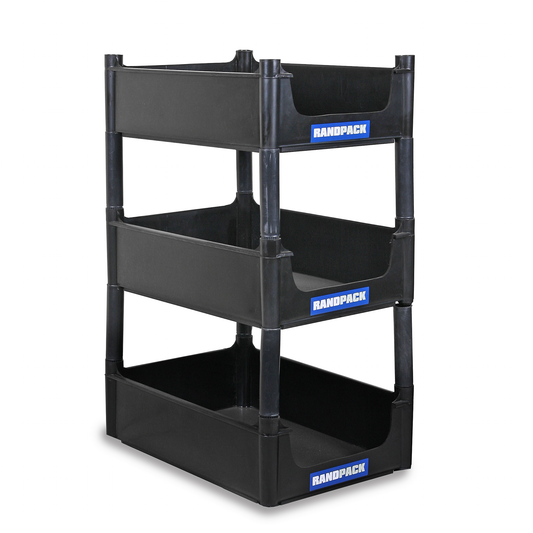 Universal Storage System 3Tier Black