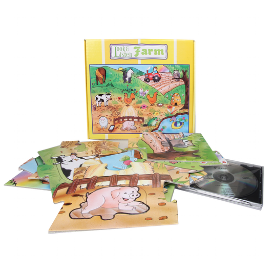 24 Pieces. Includes A Listening CD. Doing Puzzles Can Be Considered A Complete Brain Exercise. Greater Attention To Detail.