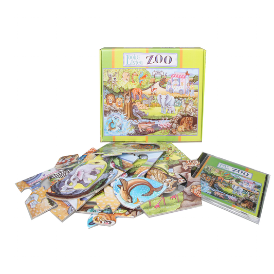 17 Pieces. Includes A Listening CD. Doing Puzzles Can Be Considered A Complete Brain Exercise. Greater Attention To Detail.