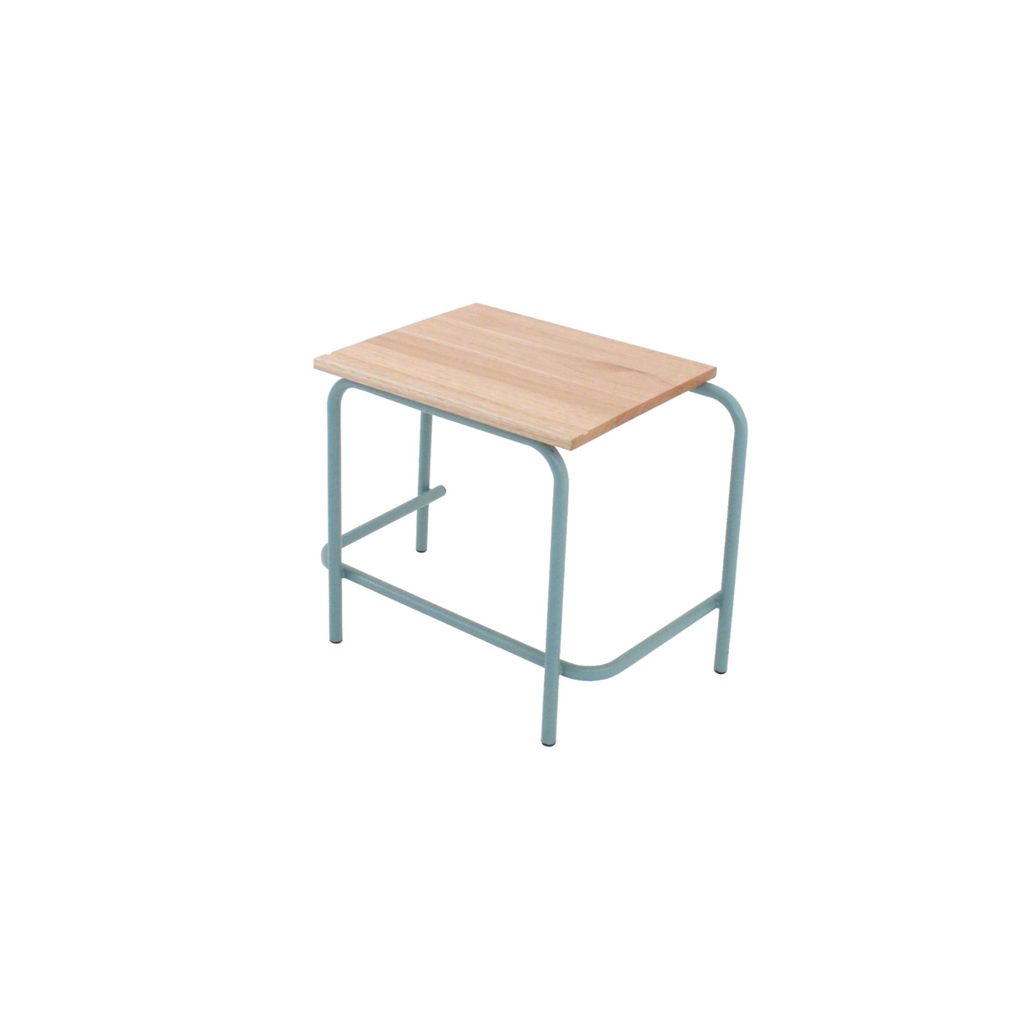 Dimensions - 550 x 450 x 575mm Made from Medium Density Fiberboard (MDF) Serves As A Singe Desk For One Student To Work On. On Steel Legs. Includes Non Slip Feet.